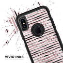 Karamfila Marble & Rose Gold Striped v8 - Skin Kit for the iPhone OtterBox Cases