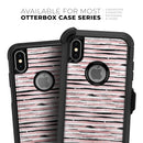 Karamfila Marble & Rose Gold Striped v8 - Skin Kit for the iPhone OtterBox Cases