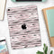 Karamfila Marble & Rose Gold Striped v8 - Full Body Skin Decal for the Apple iPad Pro 12.9", 11", 10.5", 9.7", Air or Mini (All Models Available)