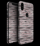 Karamfila Marble & Rose Gold Striped v8 - iPhone XS MAX, XS/X, 8/8+, 7/7+, 5/5S/SE Skin-Kit (All iPhones Available)