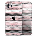 Karamfila Marble & Rose Gold Striped v8 - Vinyl Skin Wrap for iPhone 17 Pro Max, 17 Pro, 17 Air, 17, 16 & All Models — Soft Matte or Ultra Gloss