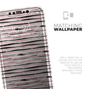 Karamfila Marble & Rose Gold Striped v8 - Vinyl Skin Wrap for iPhone 17 Pro Max, 17 Pro, 17 Air, 17, 16 & All Models — Soft Matte or Ultra Gloss