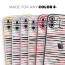 Karamfila Marble & Rose Gold Striped v8 - Vinyl Skin Wrap for iPhone 17 Pro Max, 17 Pro, 17 Air, 17, 16 & All Models — Soft Matte or Ultra Gloss