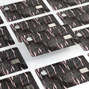 Karamfila Marble & Rose Gold Striped v9 - Premium Protective Decal Skin-Kit for the Apple Credit Card