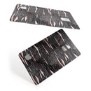 Karamfila Marble & Rose Gold Striped v9 - Premium Protective Decal Skin-Kit for the Apple Credit Card