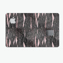Karamfila Marble & Rose Gold Striped v9 - Premium Protective Decal Skin-Kit for the Apple Credit Card