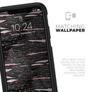 Karamfila Marble & Rose Gold Striped v9 - Skin Kit for the iPhone OtterBox Cases