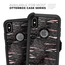 Karamfila Marble & Rose Gold Striped v9 - Skin Kit for the iPhone OtterBox Cases