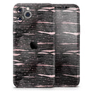 Karamfila Marble & Rose Gold Striped v9  - Protective Skin Wrap & Decal – Compatible with iPhone SE to iPhone 17 Pro Max (All Models)