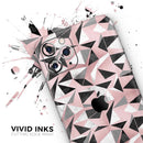 Karamfila Marble & Rose Gold v13  - Protective Skin Wrap & Decal – Compatible with iPhone SE to iPhone 17 Pro Max (All Models)