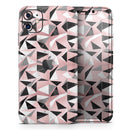 Karamfila Marble & Rose Gold v13  - Protective Skin Wrap & Decal – Compatible with iPhone SE to iPhone 17 Pro Max (All Models)