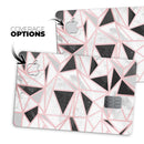 Karamfila Marble & Rose Gold v2 - Premium Protective Decal Skin-Kit for the Apple Credit Card
