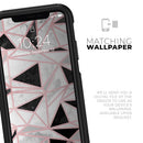 Karamfila Marble & Rose Gold v2 - Skin Kit for the iPhone OtterBox Cases
