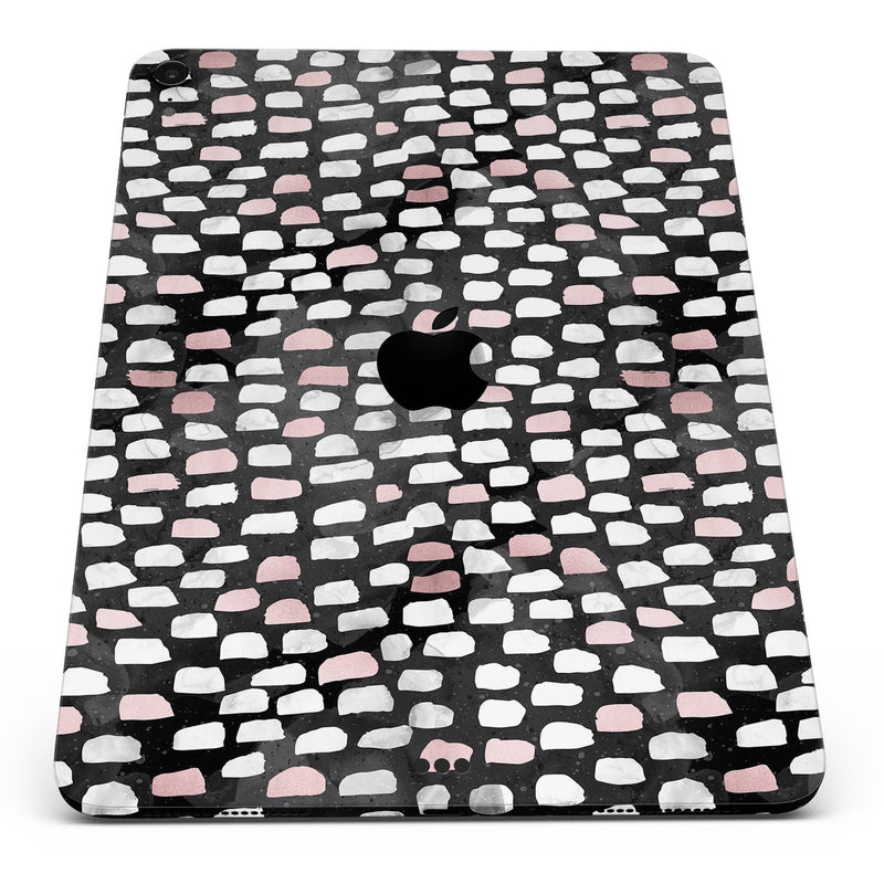 Karamfila Marble & Rose Gold v6 - Full Body Skin Decal for the Apple iPad Pro 12.9", 11", 10.5", 9.7", Air or Mini (All Models Available)
