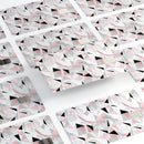 Karamfila Marble & Rose Gold v7 - Premium Protective Decal Skin-Kit for the Apple Credit Card