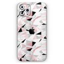 Karamfila Marble & Rose Gold v7  - Protective Skin Wrap & Decal – Compatible with iPhone SE to iPhone 17 Pro Max (All Models)