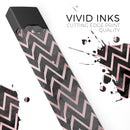 Karamfila Marble & Rose Gold Chevron v10 - Premium Decal Protective Skin-Wrap Sticker compatible with the Juul Labs vaping device