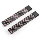 Karamfila Marble & Rose Gold Chevron v10 - Premium Decal Protective Skin-Wrap Sticker compatible with the Juul Labs vaping device