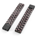 Karamfila Marble & Rose Gold Chevron v10 - Premium Decal Protective Skin-Wrap Sticker compatible with the Juul Labs vaping device