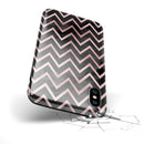 Karamfila Marble & Rose Gold Chevron v10 - iPhone X Swappable Hybrid Case