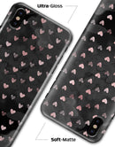 Karamfila Marble & Rose Gold Hearts v11 - iPhone X Clipit Case
