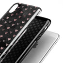 Karamfila Marble & Rose Gold Hearts v11 - iPhone X Swappable Hybrid Case