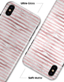 Karamfila Marble & Rose Gold Striped v5 - iPhone X Clipit Case
