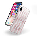 Karamfila Marble & Rose Gold Striped v5 - iPhone X Swappable Hybrid Case