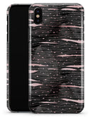 Karamfila Marble & Rose Gold Striped v9 - iPhone X Clipit Case