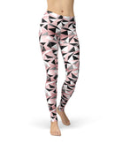 Karamfila Marble & Rose Gold v13 - All Over Print Womens Yoga Pants / Leggings / Workout Pants