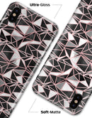 Karamfila Marble & Rose Gold v1 - iPhone X Clipit Case