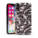 Karamfila Marble & Rose Gold v1 - iPhone X Swappable Hybrid Case