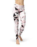 Karamfila Marble & Rose Gold v2 - All Over Print Womens Leggings / Yoga or Workout Pants