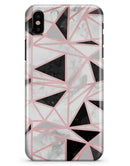 Karamfila Marble & Rose Gold v2 - iPhone X Clipit Case