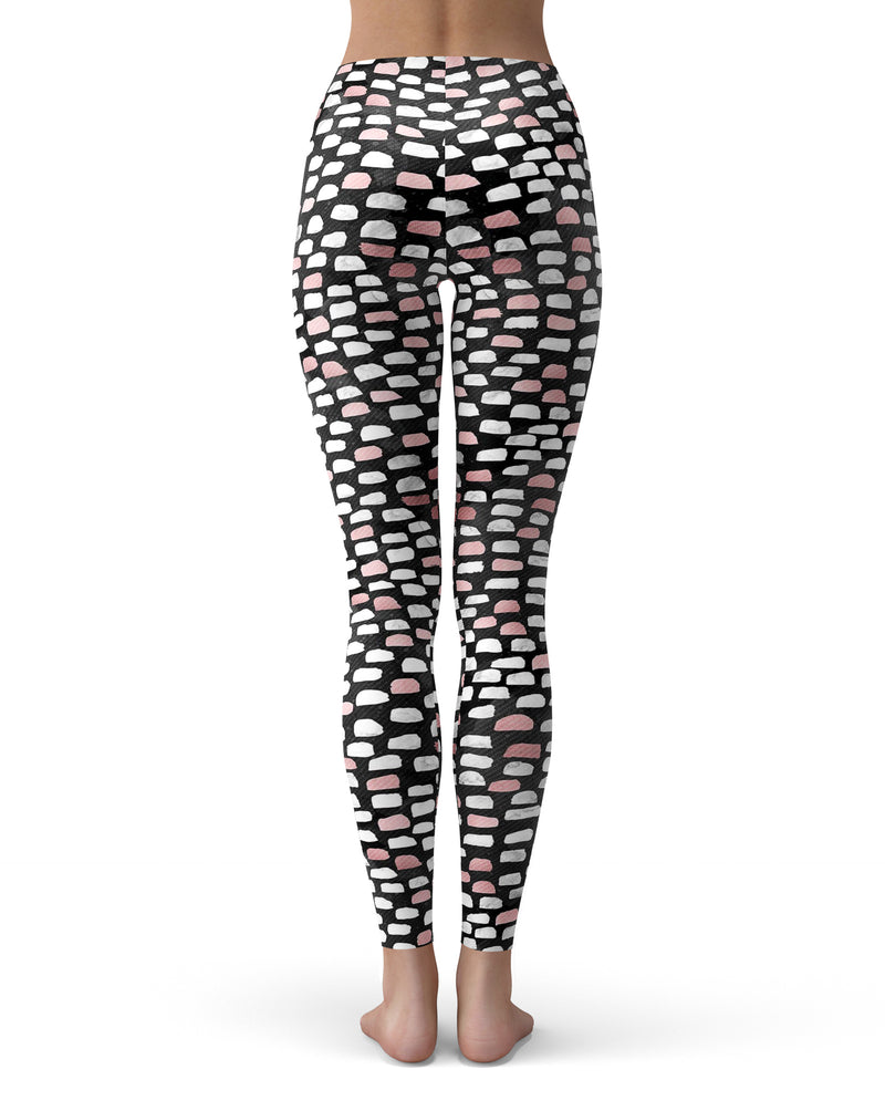 Karamfila Marble & Rose Gold v6 - All Over Print Womens Yoga Pants / Leggings / Workout Pants