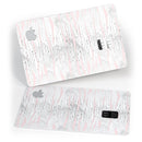 Karamfila Silver & Pink Marble V10 - Premium Protective Decal Skin-Kit for the Apple Credit Card