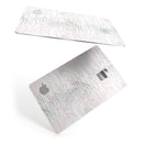 Karamfila Silver & Pink Marble V10 - Premium Protective Decal Skin-Kit for the Apple Credit Card