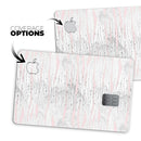 Karamfila Silver & Pink Marble V10 - Premium Protective Decal Skin-Kit for the Apple Credit Card