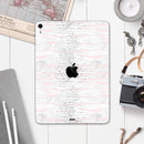 Karamfila Silver & Pink Marble V10 - Full Body Skin Decal for the Apple iPad Pro 12.9", 11", 10.5", 9.7", Air or Mini (All Models Available)