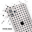 Karamfila Silver & Pink Marble V11  - Protective Skin Wrap & Decal – Compatible with iPhone SE to iPhone 17 Pro Max (All Models)