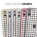 Karamfila Silver & Pink Marble V11  - Protective Skin Wrap & Decal – Compatible with iPhone SE to iPhone 17 Pro Max (All Models)