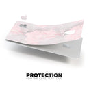 Karamfila Silver & Pink Marble V12 - Premium Protective Decal Skin-Kit for the Apple Credit Card