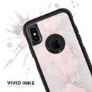 Karamfila Silver & Pink Marble V12 - Skin Kit for the iPhone OtterBox Cases