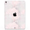 Karamfila Silver & Pink Marble V12 - Full Body Skin Decal for the Apple iPad Pro 12.9", 11", 10.5", 9.7", Air or Mini (All Models Available)