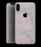 Karamfila Silver & Pink Marble V12 - iPhone XS MAX, XS/X, 8/8+, 7/7+, 5/5S/SE Skin-Kit (All iPhones Available)