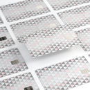 Karamfila Silver & Pink Marble V13 - Premium Protective Decal Skin-Kit for the Apple Credit Card