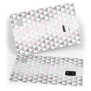 Karamfila Silver & Pink Marble V13 - Premium Protective Decal Skin-Kit for the Apple Credit Card