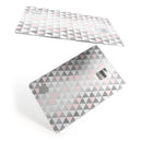 Karamfila Silver & Pink Marble V13 - Premium Protective Decal Skin-Kit for the Apple Credit Card