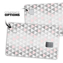 Karamfila Silver & Pink Marble V13 - Premium Protective Decal Skin-Kit for the Apple Credit Card