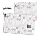 Karamfila Silver & Pink Marble V14 - Premium Protective Decal Skin-Kit for the Apple Credit Card